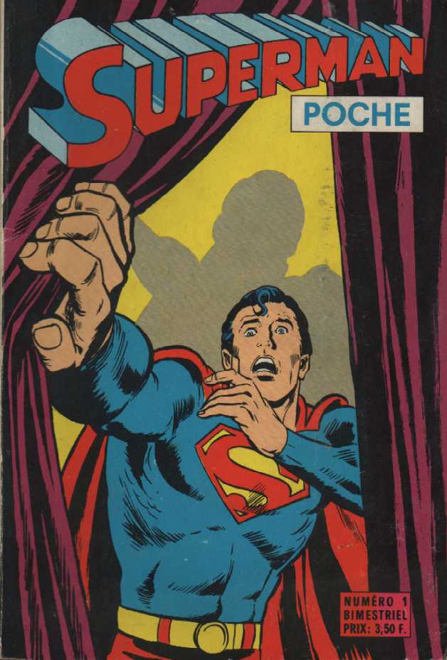 Scan de la Couverture Superman Poche n 1